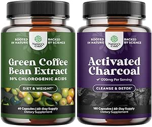 Pure Green Coffee Bean, Antioksi Kalp Sağlığı Zihinsel Odaklanması ve Temizlenmesi ve Detox, Bloating Relief and Body Detox Cleanse