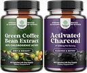 Pure Green Coffee Bean, Antioksi Kalp Sağlığı Zihinsel Odaklanması ve Temizlenmesi ve Detox, Bloating Relief and Body Detox Cleanse
