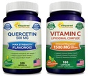 aSquared Nutrition Bundle for Quercetin 500mg & Vitamin C Liposomal Complex 1500mg - Ανοσοποιητική Υποστήριξη