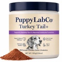 Puppy Lab Co Turkey Tail, PuppyLabCo Turkey Tail Mushroom for Dogs, Turkeytail Mushroom + Probiotics Powder Supplement, Chicken Flavor, Gut & Immune Supports, 100g (1)