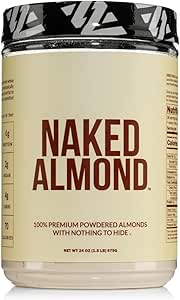 ABD Çiftliği'nden NAKED Almond Protein Toz, Sadece 1 Malzemeler, Vegan, Gluten-Free, No Wordss, No Salt, No Sugar - 38 Hizmet - 1.5LBB