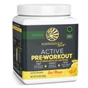 Pre Workout Toz Energy Drink Non-Stim & Caffeine Free | Vegan Plant-Based Supplement | Pump Hydrate Focus Endurance & Strength Builder | Yuzu Mango Flavored 30 Active Preworkoutoutout