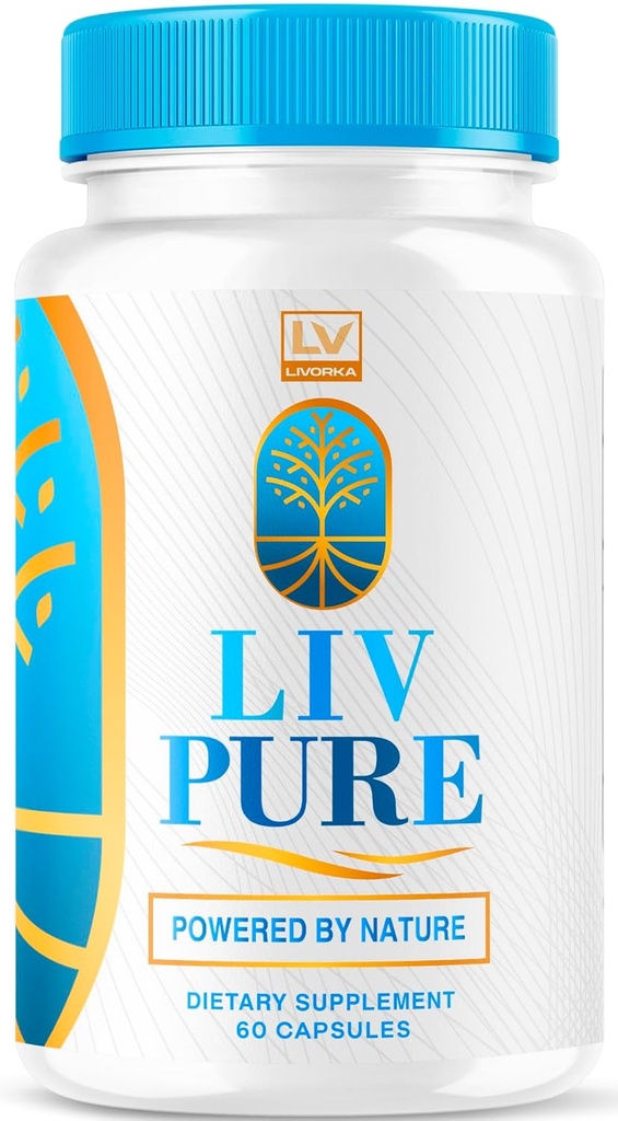 Livpure - Livpure Capsules, Resmi Liv Pure Liver Supplements Genel Sağlık ve Wellness için Gelişmiş, Tüm Doğal Formula Liv Pills Yorumlar, 1 Ay için 60 Capsules