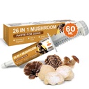 Mushrooms for Dogs - Turkey Tail Mushroom for Dogs Lumps and Bumps, Immune System, Digestion, Skin, Energy, Joint- 13 Mushrooms Turkey Tail, Chaga, Reishi, Lion's Mane - 60ML, Chicken Flavor