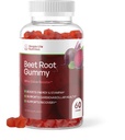 Organik Arıt Kökleri Gummies - Erkekler ve Kadınlar için Nitrik Çimento Uyarı - Organik Non-GMO Gluten Ücretsiz Vegan Beets - 60CT