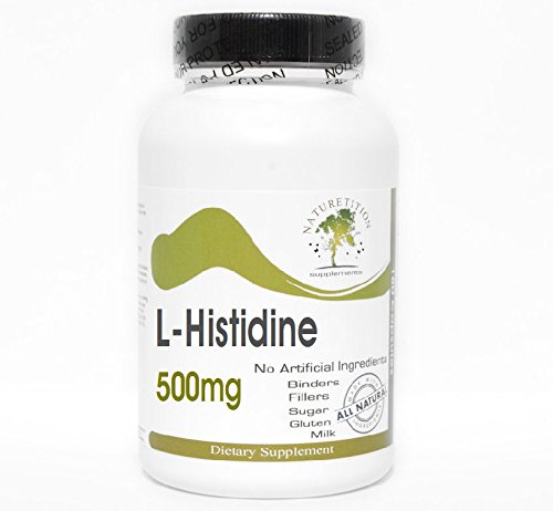 L-Histidine 500mg ~ 200 Κάψουλες - Χωρίς Πρόσθετα