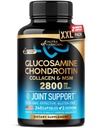Glucosamin Chondroitin MSM Collagen | Ortak Destek Supplement 2800 mg | ABD'de Yapılacak | FSA Onaylı Ürün | Flexability Beslenme Vitaminleri | Erkekler ve Kadınlar için 240 Capsules