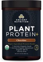 Eski Beslenme Bitkileri Protein Tozu, Bitki Protein+, Çikolata, Organik Vegan Superfoods Supplement, 15g Proteinler Arada, Gluten Free, Paleo Dostu 12 Hizmet