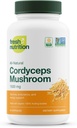 Organik Cordyceps Capsules (Cordyceps Sinensis Mushroom Extract)- 1500 mg Per Servis - Enerji ve Stamina Destek - Alfa Glucan'da Zengin - Vegan, GMO, Gluten-Free - 90 Capsules