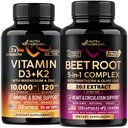 NUTRAHARMONY Vitamin D3 K2 & Beet Root Capsules