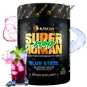 ALPHA LION Superhuman Pump Pre Workout Toz, Nootropic Caffeine & Stim Free Preworkout Supplement, Nitrik Oksit, Kas Winer, Enerji & Focus (42 Hizmetler, Blueberry Steel Flavor)