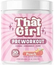 O Girl Pre Workout for Women - Slay Your Gym Sesh with Pure Fire Energy & Mega Pumps - 100% Natural & Clean - Delish Peach Flavor - 30 Hizmet