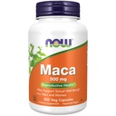NOW Συμπληρώματα διατροφής, Maca (Lepidium meyenii) 500 mg, για άνδρες και γυναίκες, Αναπαραγωγική Υγεία *, 250 κάψουλες Veg