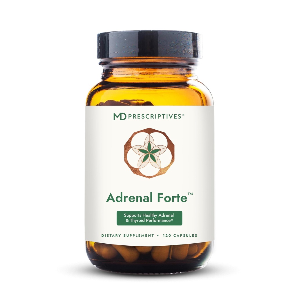 MD Prescriptives - Adrenal Forte - Συμπλήρωμα υποστήριξης Adrenal* με Ashwagandha & Rhodiola - 120 κάψουλες
