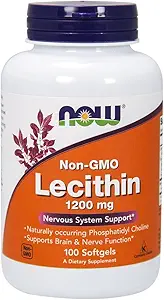 Τώρα Τρόφιμα Λεκιθίνη 19 Σπόροι 1200 mg 100 Softgel