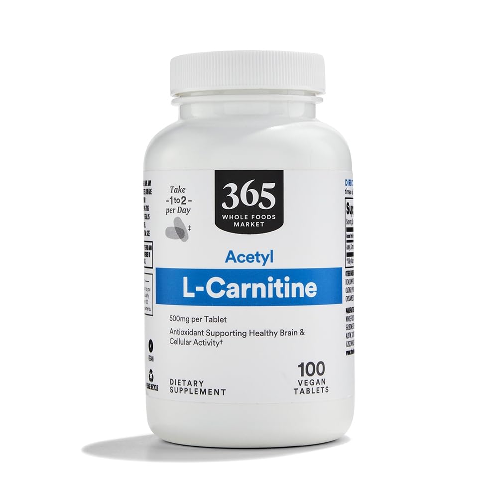 Tüm Gıdalar Pazarı, Acetyl L-Carnitine 500 mg, 100 ctt