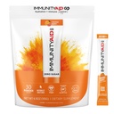 Immunity AID GO! Zero Sugar Immunity + Hydration Packet, Vitamin C, Echinacea, Zinc, Astragalus Root, Vegan & Gluten-Free, Naturally Sweetened, No Caffeine, 30 Count (Pack of 1)