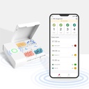 Comfytemp Medicine Box - Ücretsiz App ile Akıllı İlaç Organizecı, Pill Box, Alarm Hatırlatıcı, 4 Büyük Karşılaştırmalar, Isıtmalı Seyahat Pill Box for Medicine /Vitamins/Supplements /