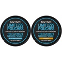 MOTION Focus & Energy Supplement Pouches Variety Bundle – Tropical Mango & Blue Raspberry – Nootropic Dietary Supplement for Mental Clarity & Focus – 20 Pouches Each
