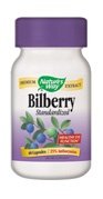 Nature's Way Bilberry Premium Extract, Supports Eye Health*, Eye Health Supplement for Adults with Black Elderberry*, Bilberry Supplement, Gluten Free, Vegan, 60 Capsules (Packaging May Vary)