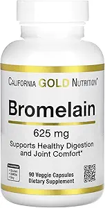 California Gold Beslenme Bromelain, 625 mg, 90 Veggie Capsules