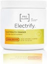 Lemon-Orange Electrolytechange Supplement Toz, Stevia for Hydration - ProGlow Electrify (30 hizmet)