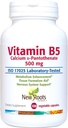 YENİ ROOTS HERBAL Vitamin B5 (500 mg) ile B5 Pantothenic Acid Supplement (100 Capsules)