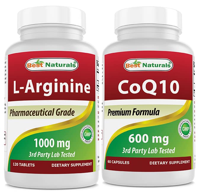 En İyi Doğallar L-Arginine 1000 mg & CoQ10 600 mg