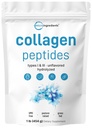 Mikro Malzemeler Bovine Collagen Peptides Toz, 1lb | Tip I & III + Doğal Protein | Grass-Fed Bovine Kaynağı | Unflavored | Supports Skin, Ortak & Bone Health | Paleo, Non-GMO