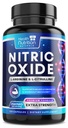 Nitrik Oksit 2560 mg - Ekstra Güç L Arginine & Citrulline Supplement for Men & Women - Premium Kas Destek Nitrik ATM - Natural Energy & Heart Health Support - 120 Capsules