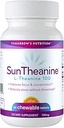 Αυριανή Διατροφή - SunTheanine L- Theanine, δισκία 100mg για να βοηθήσει τη συγκέντρωση, εστίαση, και το άγχος, 60 Μασώμενα δισκία