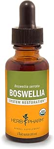 Herb Pharm Ortak Destek için Organik Boswellia Sıvı Türlemeyi Onayladı, 1 Fl Oz