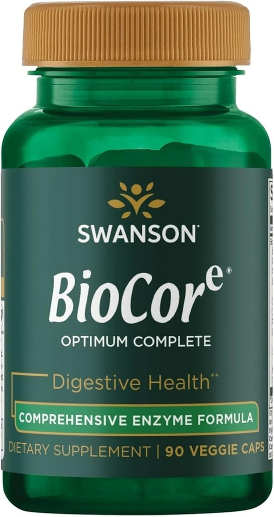 Σουάνσον Biocore Optimum Complete Ultimate Full Spectrum Enzymes 90 Κάψουλες Veg