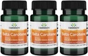 Swanson Beta-Carotene (Vitamin A) Δέρμα ανοσοποιητικό σύστημα Υγεία Αντιοξειδωτικό Υποστήριξη 10000 Iu (3000 mcg) 100 Sgels (3 Pack)