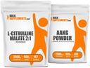 BulkSupplements Citrulline Malate 2:1 500g + AAKG 500g