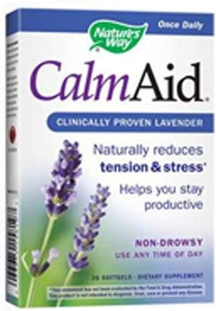 Doğalar Yol Nat Way Calm Aid Klinik Lavender Softgel 30 Sg