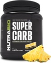 NutraBio Super Carb, Carbohidrat Toz Kombine Dextrin & Electrolytes, Advanced Carb Supplement Toz for Workout Yakıt, Performans ve Kas Kurtarma, Cyclic Dextrin, Pineapple, 30 Sv