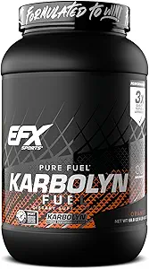 EFX Sports Karbolyn Yakıt | Hızlı Nisorbing Carbohidrat Toz | Carb Yük, Sustained Energy, Quick Recovery | Stimulant Free | 35 Hizmet (Orange)