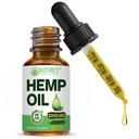 Nature's Beneficials Organic Hemp Oil Extracts, 2000 mg - Omega Fatty Acids 3 6 9, Non-GMO Ultra-Pure CO2 Türlenmiş