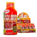 Enerji Verimliliği Odaklı + Ekstra Güçlü Enerji Shot Meyve Z 12 Paketi, 260 mg Doğal Caffeine, B-Vitamins, CoQ10, Amino Asits, Focus, Verimlilik & Clarity, Zero Sugar, Gluten-Free, 1.93 fl ozz