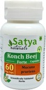 Konch Beej Forte Capsules 500 mg. 60 Veg. Capsule | Konch Beej (Mucuna Pruriens) Extract Capsules for Men and women | Ayurvedic Herbal Supplement/Remedies | 10:1 Forte (1 Bottle of 60 Capsules)