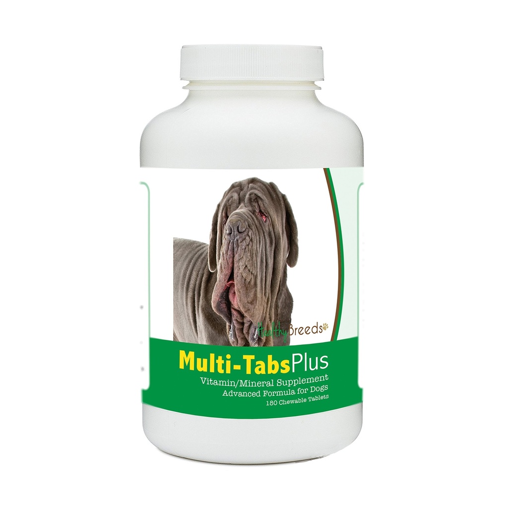 Healthy Breeds Neapolitan Mastiff Multi-Tabs Plus Chewable Tablets 180 Count