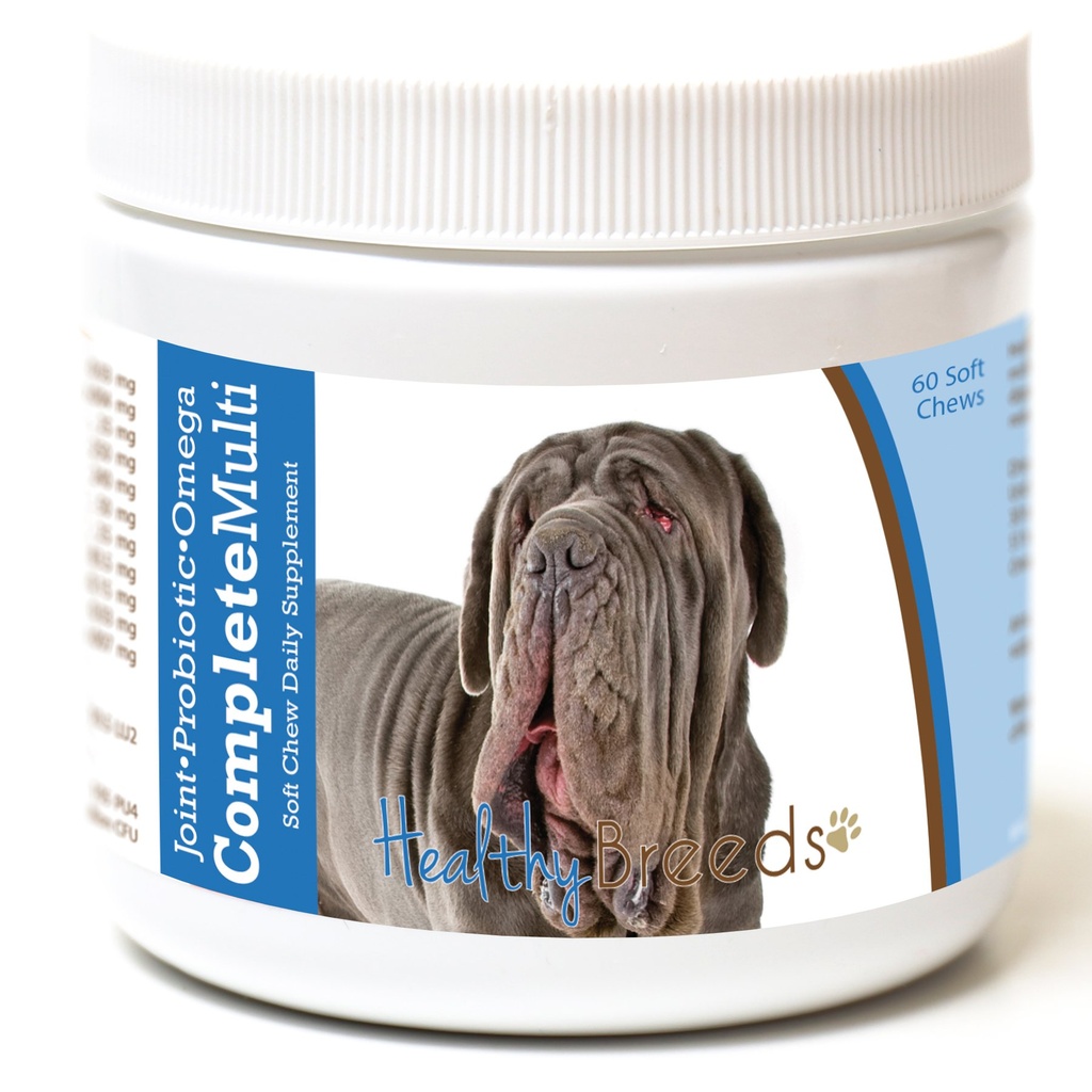 Healthy Breeds Neapolitan Mastiff All in One Multivitamin Soft Chew 60 Count