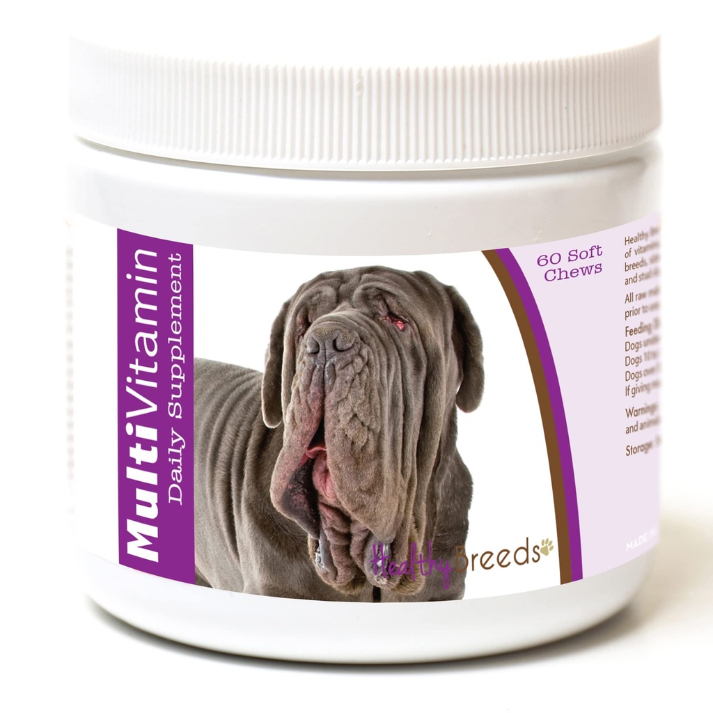 Healthy Breeds Neapolitan Mastiff Multi-Vitamin Soft Chews 60 Count
