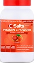C-Salts Vitamin C Toz Supplement - 100% Pure High Dose Buffered Vitamin C Toz Immune Support - Organik, Sugar-Free, Vegan, Non-GMO, Stomach-Friendly, Blood Orange 8oz