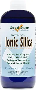 Good State Liquid Ionic Silica Supplement, (48 125 mg Her Plus 2 mg fulvic Acid)