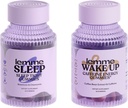 Lemme Sleep and Wake Up Sche - Sleep Gummies For Better Night's Rest & Wake Up Caffeine Gummies for Energy - Gluten-Free, Non-GMO, 60 Count Every
