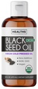 USDA Organic Black Seed Oil Liquid (16 fl oz) Premium Ψυχρό-Pressed Nigella Sativa Παραγωγή Αμιγούς Μαύρου Cumin Seed Oil - Αντιοξειδωτικό συμπλήρωμα - Vegan, Gluten-free, & Μη-GMO (Δεν χάπια ή κάψουλες)