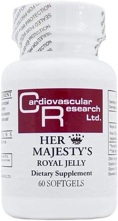 Καρδιαγγειακή Έρευνα - Royal Jelly της Μεγαλειότητας 500 mg 60 g