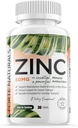 Çinko 50mg, (30 Tabletler), Hassas Stomach için özel olarak formüle edildi, Immune Support, Skin & Hair, Vegan çinko Supplement, Non-GMO Made in USA